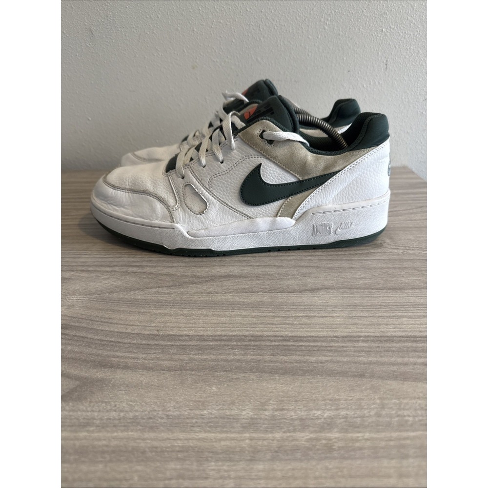 Nike Full Force Low White/Vintage Green HF1739-100 Men's Size 12